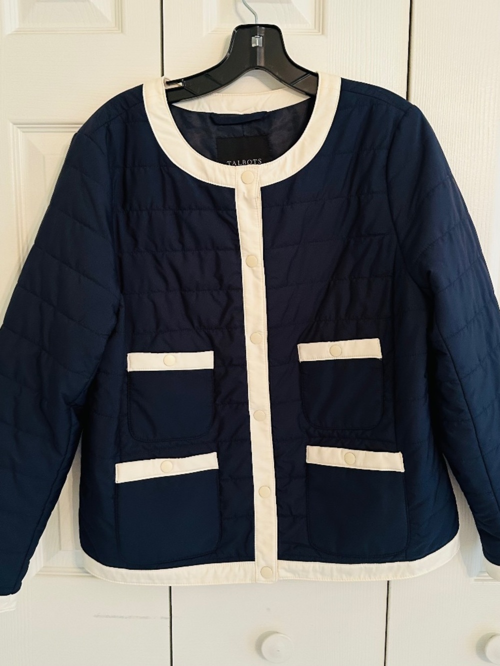 Talbots lightweight quilted jacket